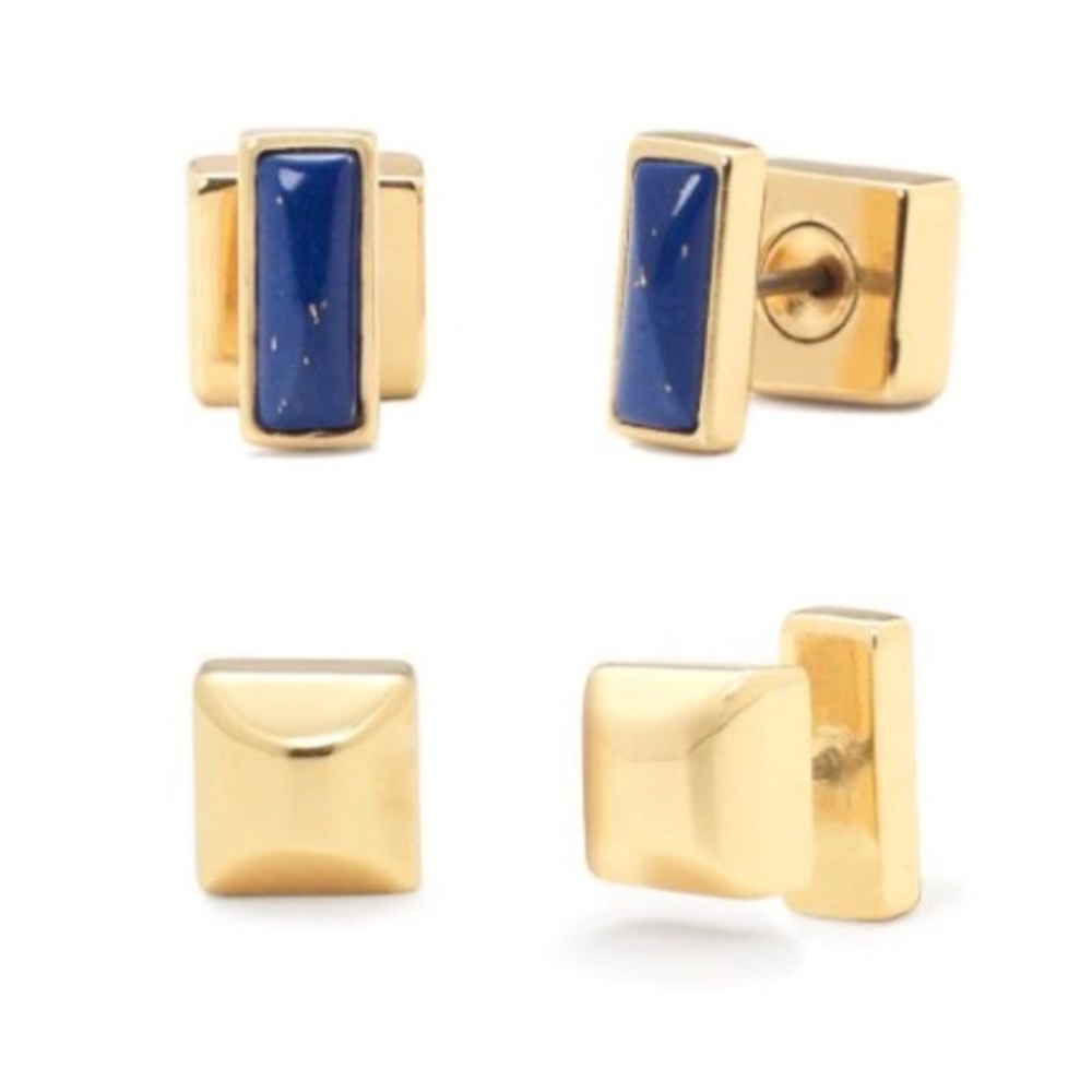 Stella & Dot reversible deja by lapis studs